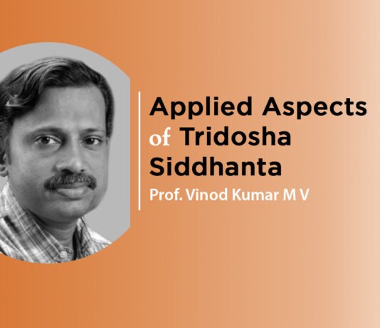 “Applied aspects of Tridosha Siddhanta” By- Dr. Vinod Kumar M V