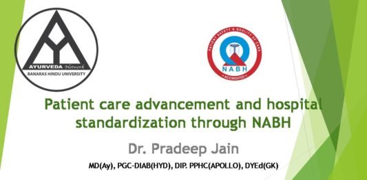 Patient care advancement and hospital standardisation through NABH