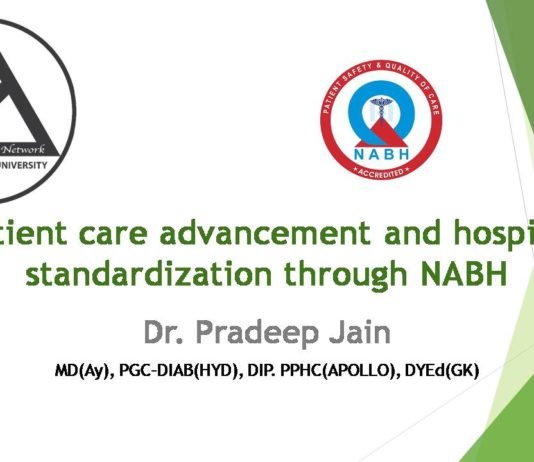 Patient care advancement and hospital standardisation through NABH