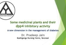 Some medicinal plants and their DPP-4 inhibitory activity
