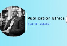 Lecture on Publication Ethics by Prof. SC Lakhotia