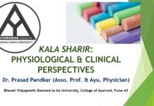 Kala Sharir: Physiological and applied perspectives – Dr. Prasad Pandkar
