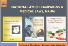 National AYUSH Campaigns, Medical laws and NRHM