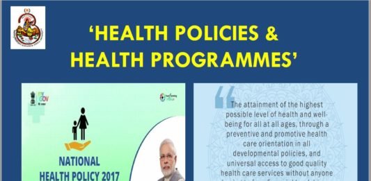 Health Policies and Health Programs