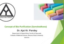 ‘Concept of Bio-Purification (Samshodhana)’ by Dr. Ajai Kumar Pandey