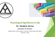 ‘Physiological Significance of Ojas’ by Dr. Vandana Verma