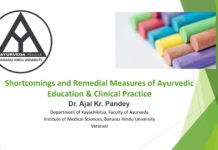 ‘Shortcomings and Remedial Measures of Ayurvedic Education & Clinical Practice’ by Dr. Ajai Kumar Pandey