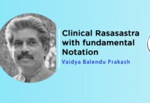 Lecture on ‘Clinical Rasasastra with fundamental Notation’ by Prof. Sasikumar Nechiyil