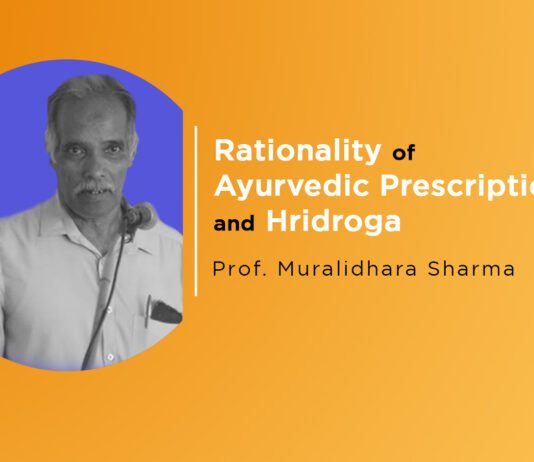 Lecture on “Rationality of Ayurvedic Prescriptions & Hridroga” by Dr. Muralidhara Sharma