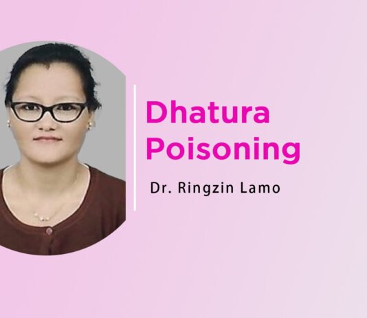 Lecture on “Dhatura Poisoning” by Dr. Ringzin Lamo