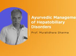 Lecture on “Ayurvedic Management of Hepatobiliary Disorders” by Prof. Muralidhara Sharma