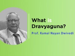 Lecture on ‘What is Dravyaguna?’ by Prof. Kamal Nayan Dwivedi