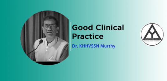 Lecture on “Good Clinical Practice” by Dr. K. H. H. V. S. S. Narasimha Murthy