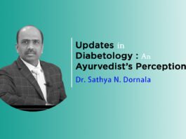 Lecture on ‘Updates in Diabetology : An Ayurvedist’s Perception’ by- Dr. Sathya N. Dornala
