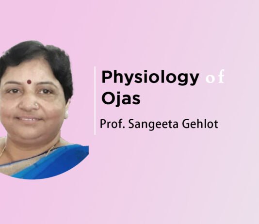 Lecture on ‘Physiology of Ojas’ by Prof. Sangeeta Gehlot