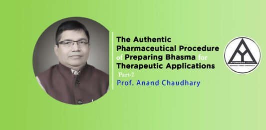 Lecture on ‘The Authentic Pharmaceutical Procedure of Preparing Bhasma for Therapeutic Applications’ (Part-2)