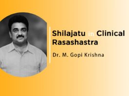 Lecture on ‘Shilajatu in Clinical Rasashastra’ By- Dr. M. Gopi Krishna