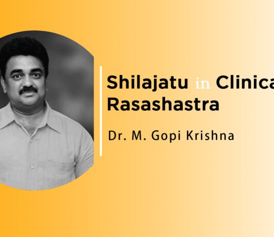 Lecture on ‘Shilajatu in Clinical Rasashastra’ By- Dr. M. Gopi Krishna