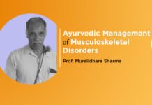 Virtual CME on “Ayurvedic Management of Musculoskeletal Disorders” by- Prof. Muralidhara Sharma