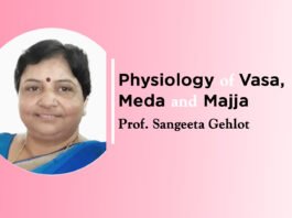 “Physiology of Vasa, Meda and Majja” – by Prof. Sangeeta Gahlot