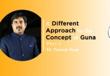 Lecture on “A different approach to the concept of Guna” by Dr. Paritosh Bhatt