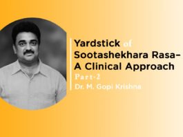 Lecture on “Sootashekhara Rasa– A Clinical Approach (Part-2) by Dr. M Gopi Krishna