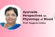 Lecture on “Ayurveda Perspectives on Physiology of Blood” – Prof. Sangeeta Gehlot