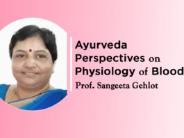 Lecture on “Ayurveda Perspectives on Physiology of Blood” – Prof. Sangeeta Gehlot