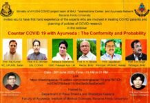 Webinar Proceedings: “Counter COVID-19 with Ayurveda: The Conformity and Probability”