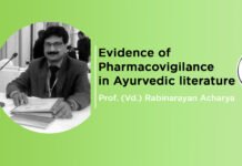 Lecture on “Evidence of Pharmacovigilance in Ayurvedic literature” By- Prof. (Vd.) Rabinarayana Acharya