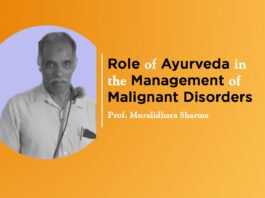CME on the “Role of Ayurveda in the management of malignant disorders” by Prof. Muralidhara Sharma
