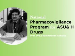 Lecture on “National Pharmacovigilance Program for ASU& H Drugs” By – Prof. Vd. Rabinarayana Acharya