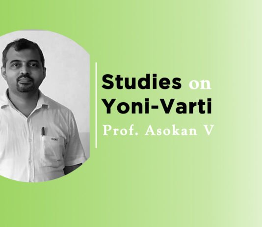 Lecture on “Studies on Yoni-Varti” by Prof. Asokan V