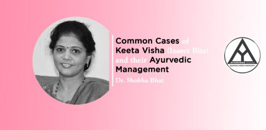 Module on “Common cases of Keeta visha (Insect Bite) and their Ayurvedic management” by Dr. Shobha Bhat