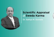 Lecture on “Scientific Appraisal of Sweda Karma” By- Dr. Sathya N. Dornala