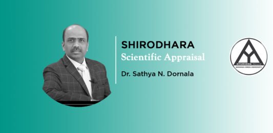Lecture on ‘SHIRODHARA Scientific Appraisal’ By- Dr. Sathya N. Dornala