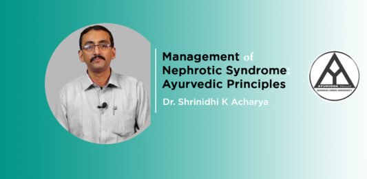 Lecture On “Management of Nephrotic Syndrome: Ayurvedic Principles” By- Dr. Shrinidhi. K. Acharya