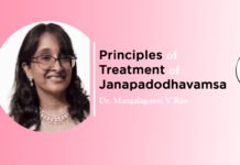 Lecture on “Principles of Treatment of Janapadodhvamsa” By- Dr. Mangalagowri V Rao