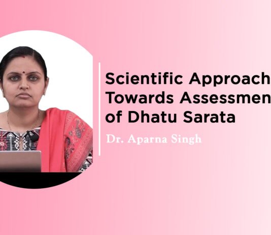 Module on “Scientific Approach Towards Assessment of Dhatu Sarata” By- Dr. Aparna Singh