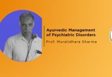Virtual CME on “Ayurvedic Management of Psychiatric Disorders” By- Prof. Muralidhara Sharma