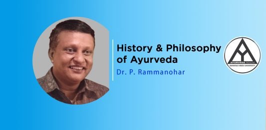 Lecture on “History and Philosophy of Ayurveda” By- Dr. P. Rammanohar