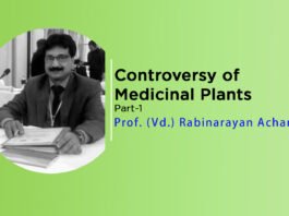 Lecture on “Controversy of Medicinal Plants” Part-1 By- Prof. (Vd.) Rabinarayan Acharya