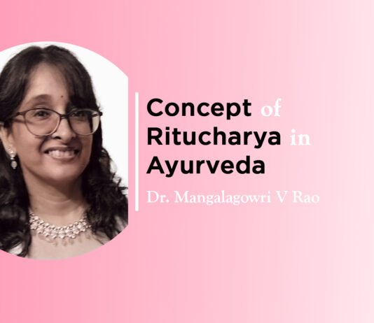 Lecture on “Concept of Ritucharya in Ayurveda” By- Dr. Mangalagowri V Rao