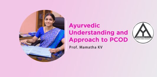 Lecture on “Ayurvedic Understanding and Approach to PCOD” By- Prof. Mamatha KV