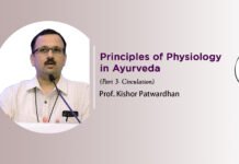 Lecture Note: “Principles of Physiology in Ayurveda (Part -3- circulation)”