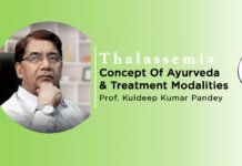 Lecture on “Thalassemia – Concept Of Ayurveda & Treatment Modalities” By- Prof. K. K. Pandey