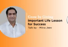 Grow by Giving | Important Life Lesson for Success | Mitra Jeev