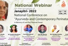 Webinar on: “Role of Ayurveda in mother and child health”