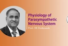 Lecture on “Physiology of Parasympathetic Nervous System” by SB Deshpande