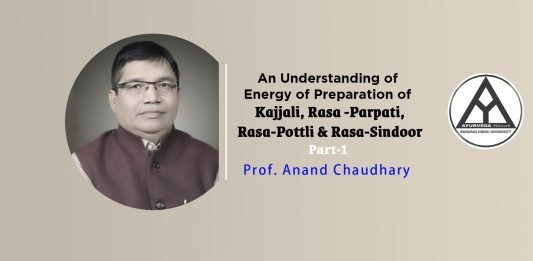 An Understanding of Energy Business of Preparation of Kajjali, Rasa -Parpati, Rasa-Pottli & Rasa-Sindoor (Part-1) talk by Prof. Anand Chaudhary